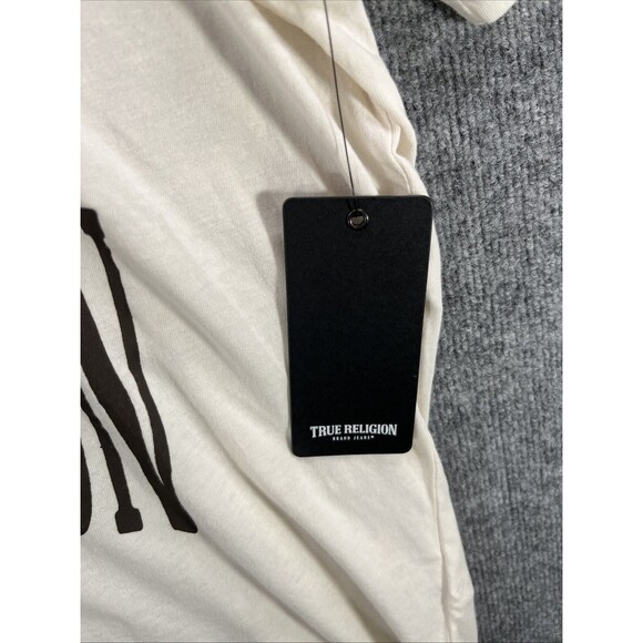 True Religion Men's Large Black Graphic T-Shirt – New with Tags - Picture 3 of 5